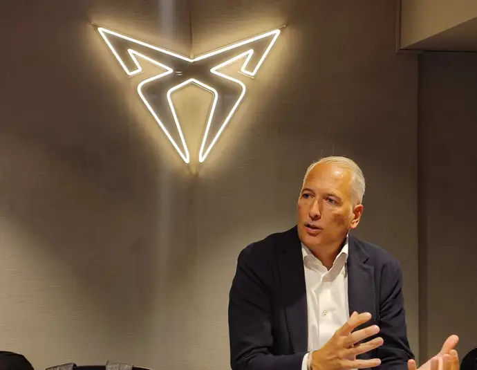 Ceo interino de Seat y Cupra, Markus Haupt, durante el IAA Mobility 2025. - EUROPA PRESS