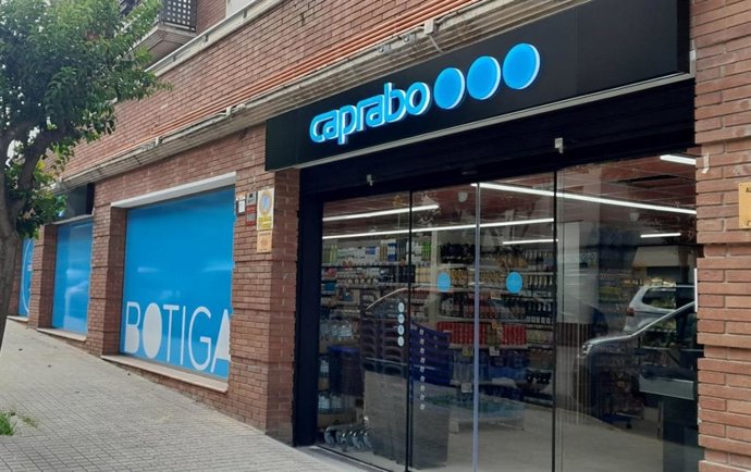 El supermercado de Caprabo en Premià de Dalt