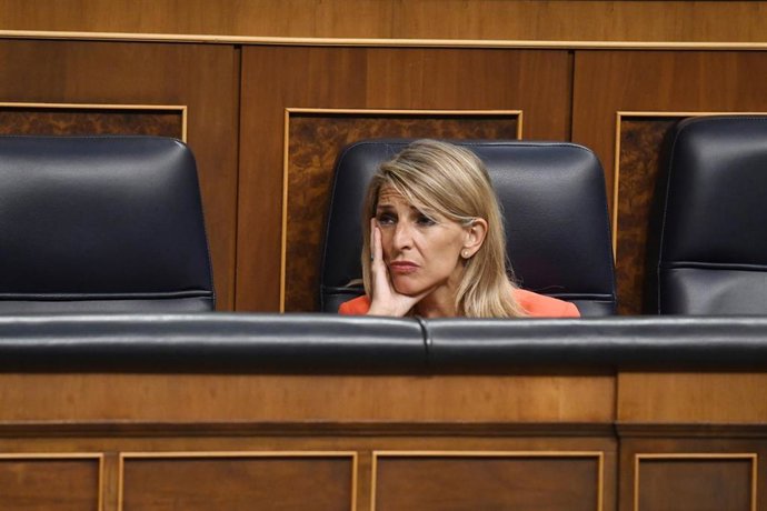 Archivo - La vicepresidenta segunda y ministra de Trabajo y Economía Social, Yolanda Díaz