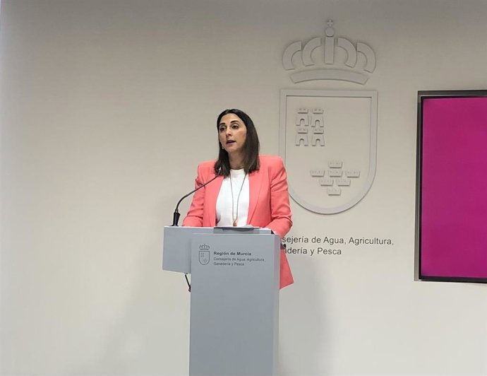 Archivo - La consejera de Agua, Agricultura, Ganadería y Pesca, Sara Rubira