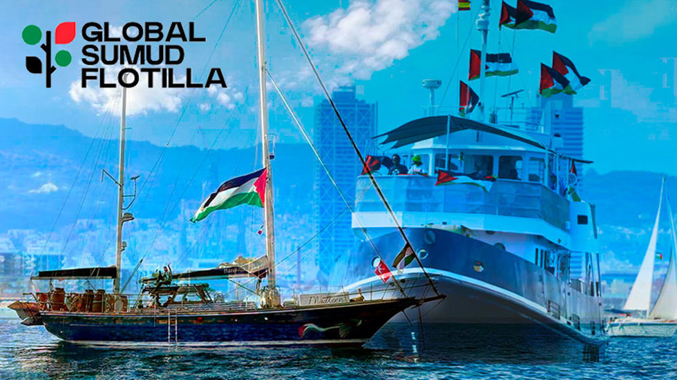 La conocida como Flotilla de la Libertad en una imagen de archivo.