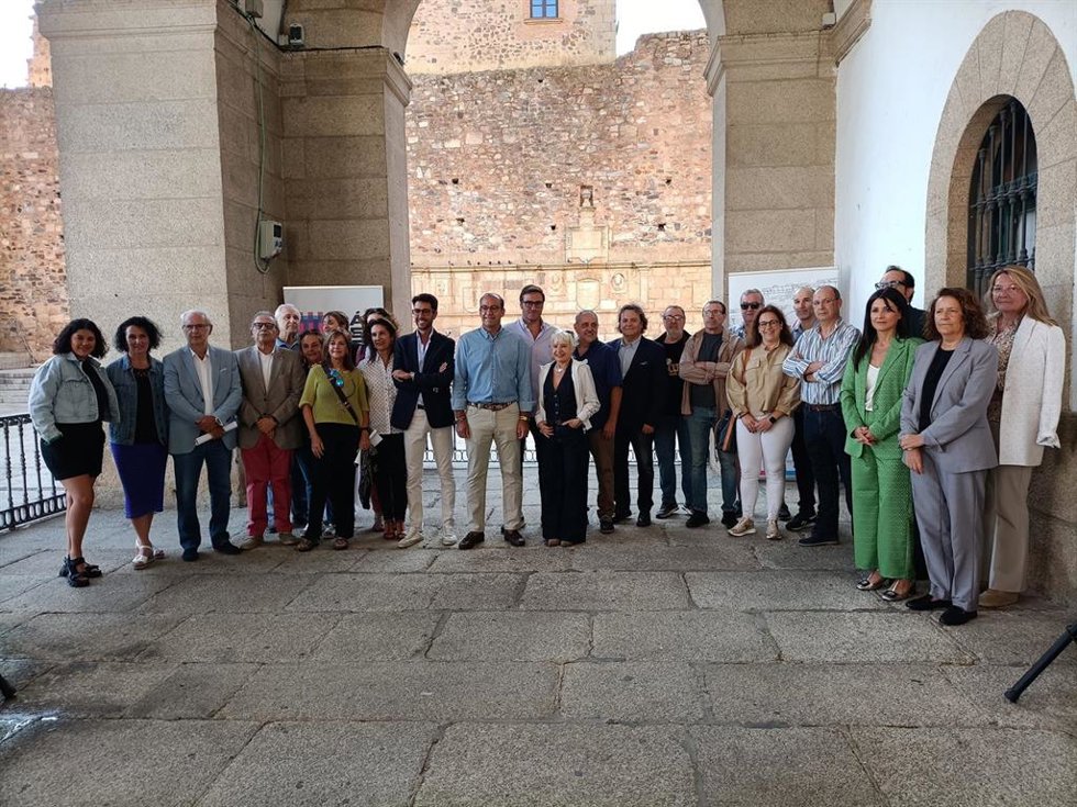 Presentación de La Noche del Patrimonio de Cáceres