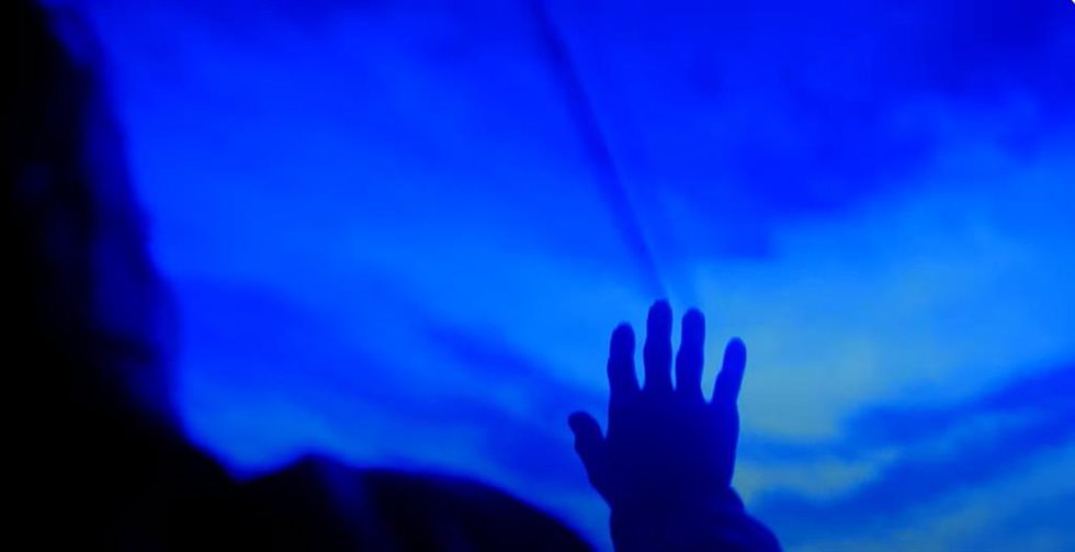 Momento del espectáculo 'Waterlicht'