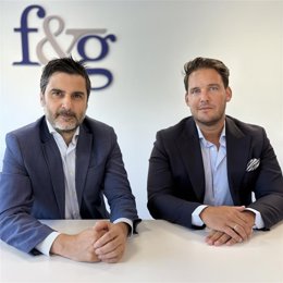 Carlos Asenjo, CEO de FyG, y Joaquín Ortiz Torralba, CEO de Mediación Legal de Activos