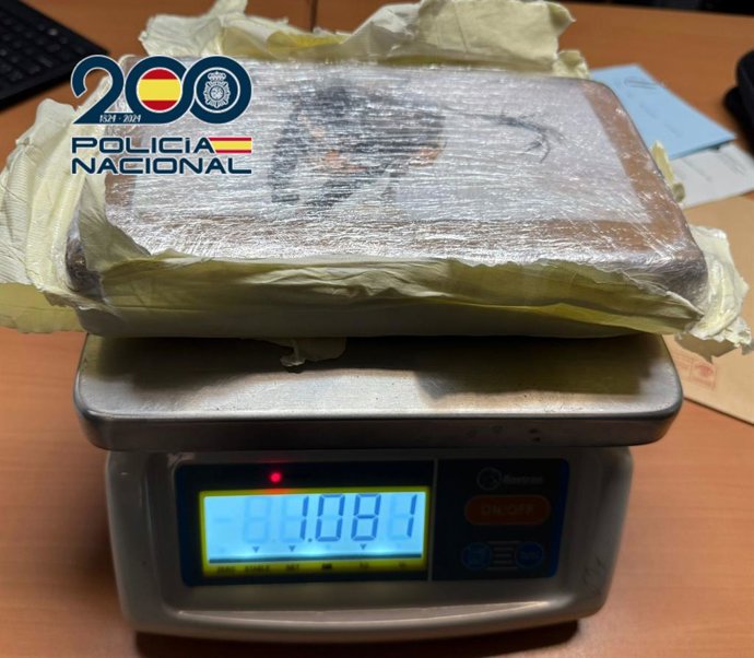 Detingut un home durant un control a Benidorm després de trobar en el seu cotxe un quilo de cocaïna