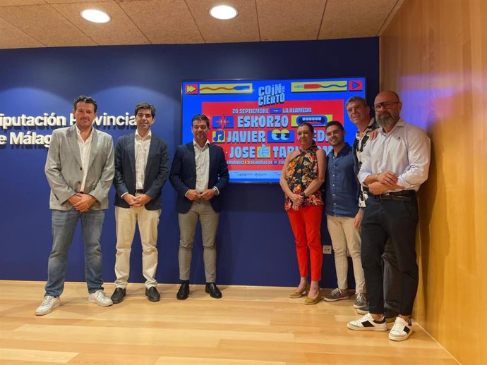 Presentación de Coincierto en la Diputación de Málaga.