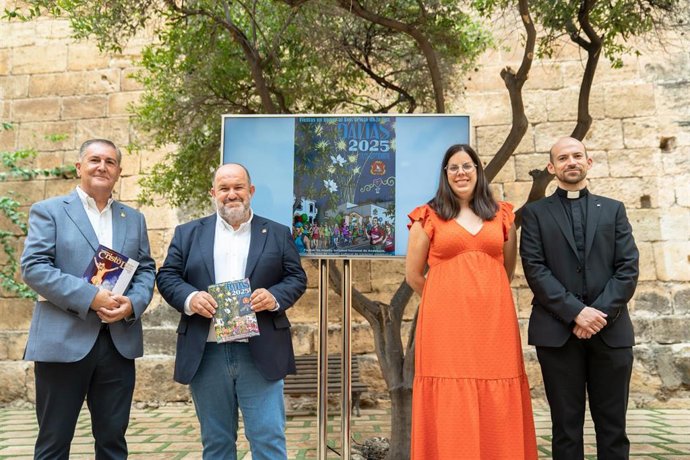 Presentación del cartel y la programación de las fiestas en honor al Cristo de la Luz de Dalías (Almería) 2025.