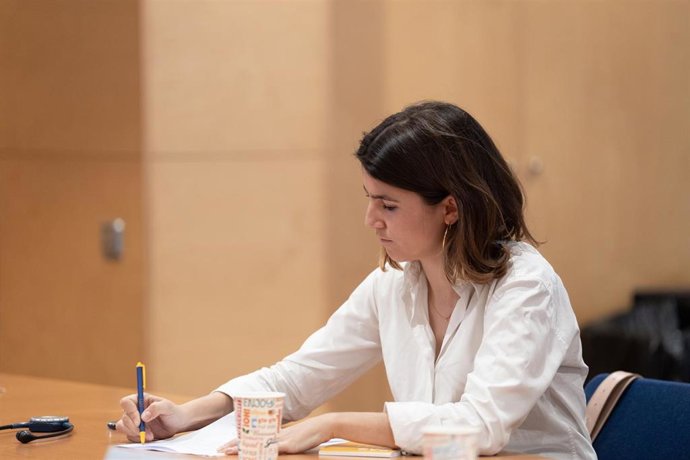 Archivo - La portavoz del Sindicat de Llogateres, Carme Arcarazo