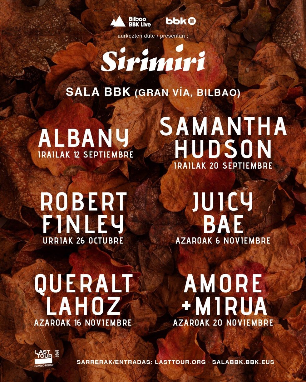 Cartel de la nueva edición de 'Sirimiri'