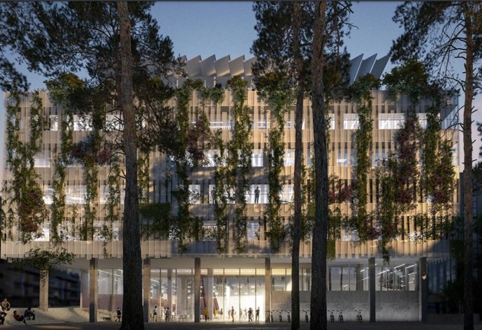 Archivo - Imagen del que sería el centro de asociacionismo en el edificio de la calle Lalín.