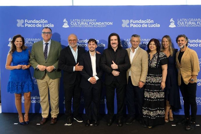 Acto de la Fundación Cultural 'Latin Grammy', al que ha asistido el consejero de Turismo y Andalucía Exterior, Arturo Bernal.