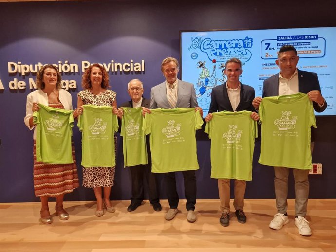 Presentación de la VIII edición de la Carrera por la Libertad de Prensa.