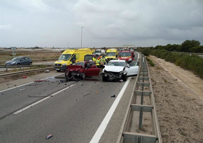 Accidente de tráfico en San Pedro del Pinatar