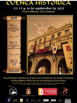 Cartel de las Jornadas de 'Cuenca Histórica'