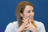 Foto: UE.- Metsola dice que no teme abordar el uso del catalán y que el análisis "está en marcha"