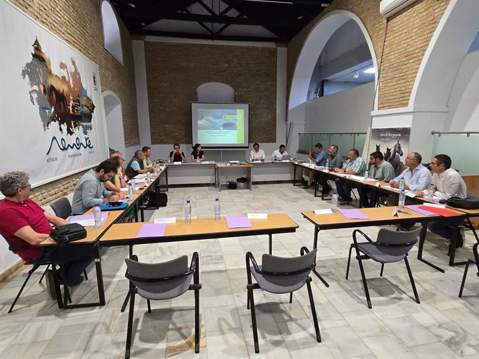 Reunión de la Junta de Explotación de la masa de agua subterránea La Rocina.