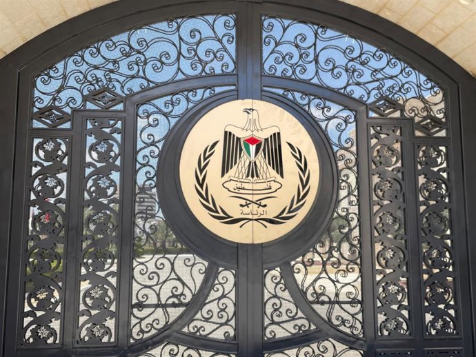 Archivo - Arquivo - Imagem de arquivo da sede da Autoridade Palestina em Ramallah.
