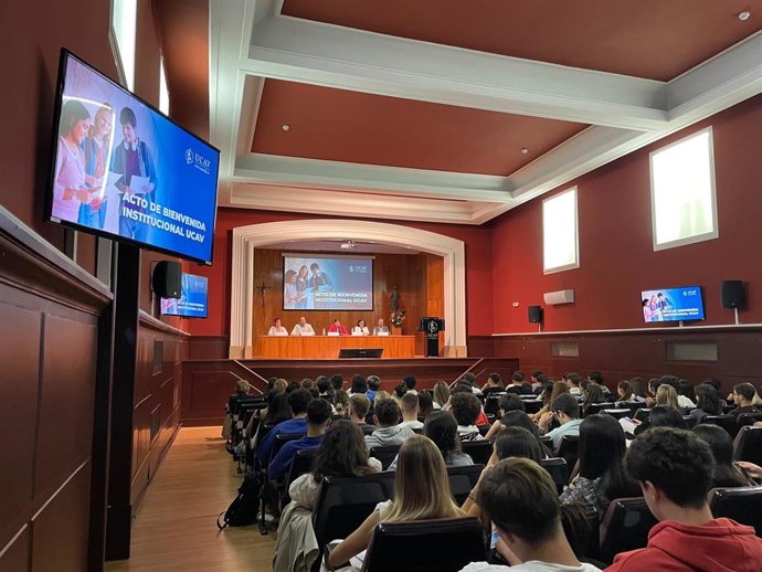 Un momento de la jornada inaugural de la UCAV.