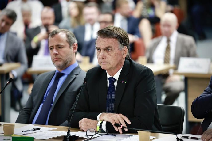 Archivo - Arquivo - O ex-presidente do Brasil Jair Bolsonaro.