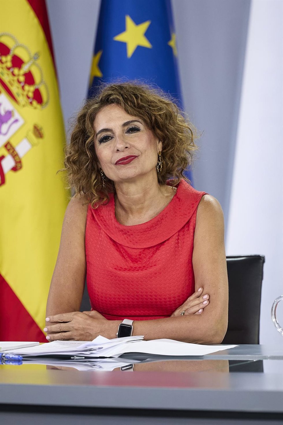 La vicepresidenta primera y ministra de Hacienda, María Jesús Montero