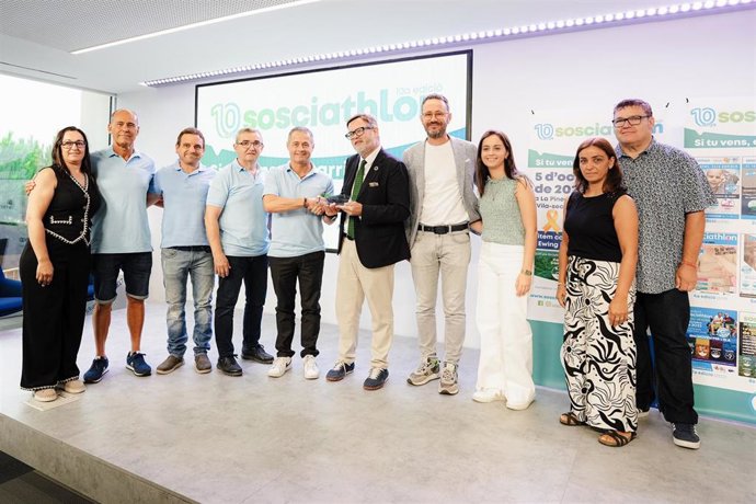 Presentación de la próxima edición del evento solidario Sosciathlon