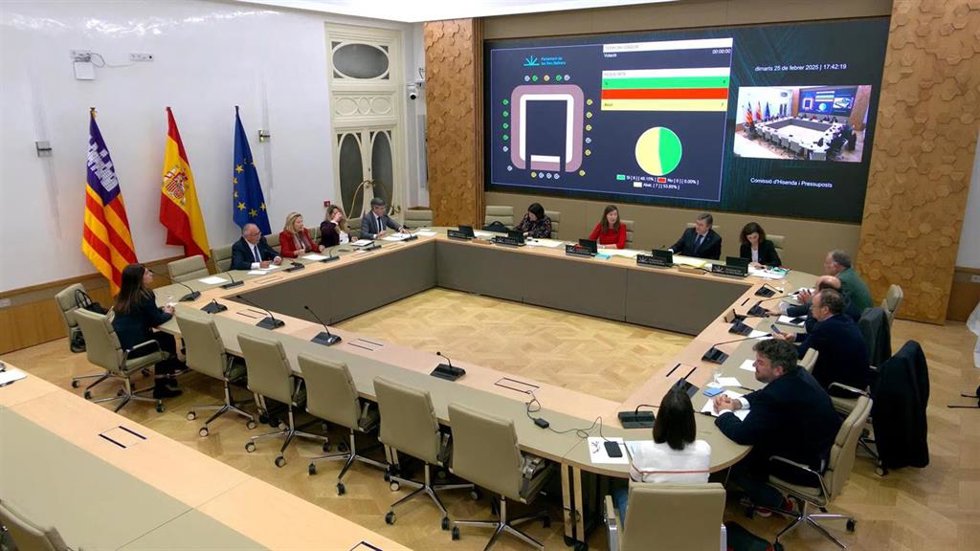 Archivo - Comisión de Hacienda y Presupuestos del Parlament.