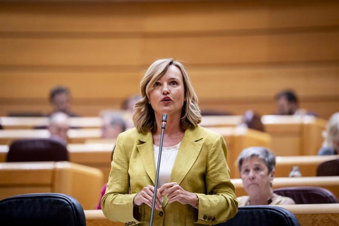 La ministra de Educación, Formación Profesional y Deportes, Pilar Alegría, 