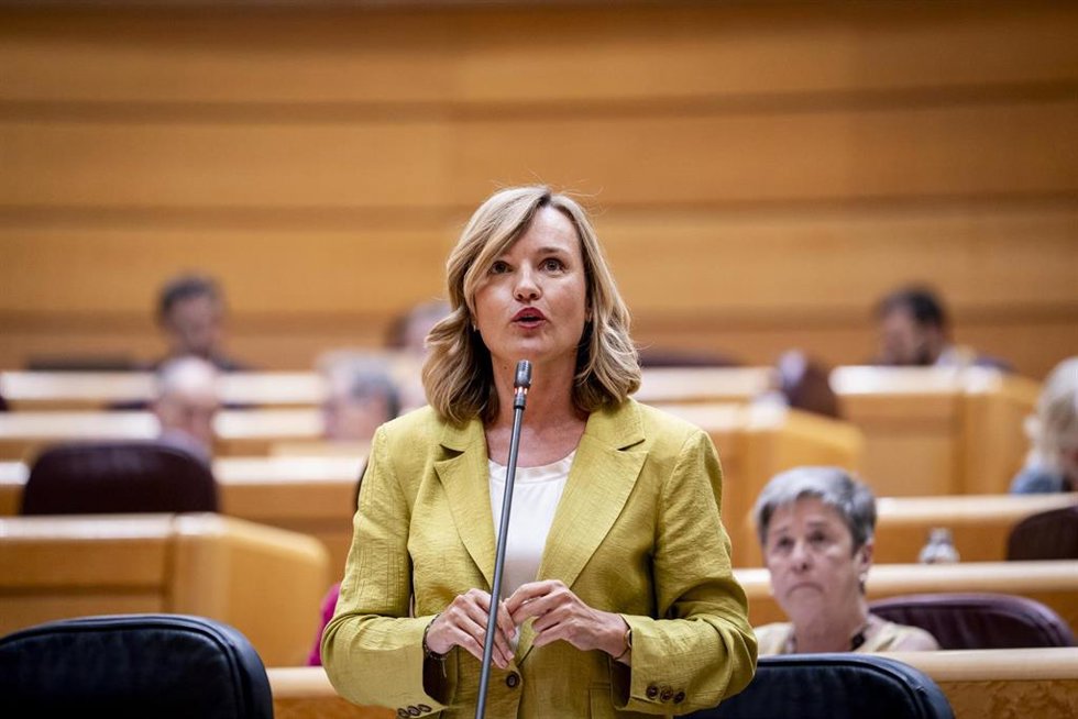 La ministra de Educación, Formación Profesional y Deportes, Pilar Alegría, 