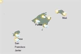 Predicción meteorológica para hoy, miércoles 10 de septiembre.