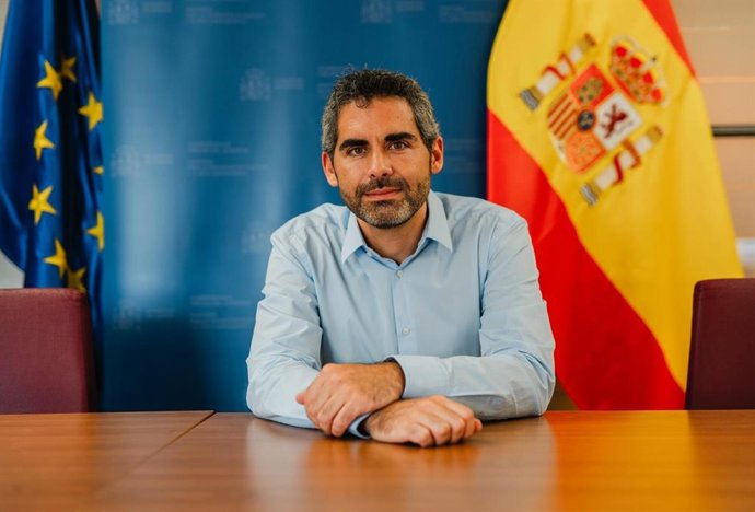 O Diretor Geral Adjunto de Coordenação e Iniciativas contra o Despovoamento do Ministério, Adrián Muelas, de Cuenca.