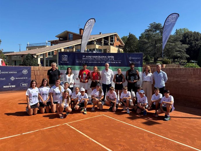 Entrega de premios 7º AENJ Barcelona Open J100 - Ciutat de Vic