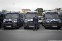 Identificados tres ultras del Espanyol por amenazar al árbitro Del Cerro Grande con su cara en una diana