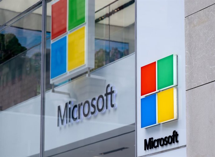 Archivo - FILED - 10 July 2025, US, New York: A branch of the technology company Microsoft can be seen in Manhattan. Photo: Sven Hoppe/dpa