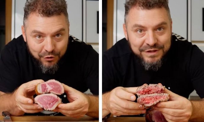 Por qué no es igual de seguro un filete poco hecho que una hamburguesa casi cruda: el detalle que lo cambia todo