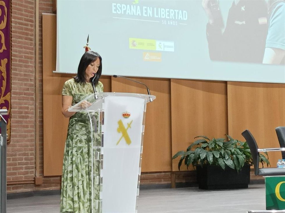 La directora general de la Guardia Civil, Mercedes González.