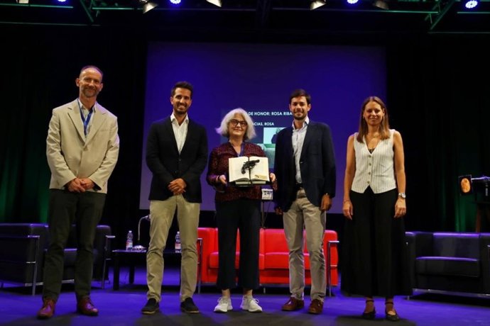 La escritora Rosa Ribas, premio de honor de Cartagena Negra 2025