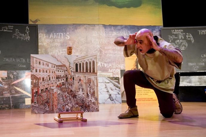 Archivo - 'Aragón, Tierra De Cultura' Lleva Este Fin De Semana La Actuación De Zoótropo Teatro A Los Bañales.