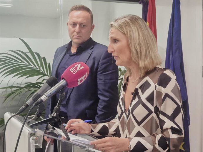 La consellera Catalina Cabrer en rueda de prensa