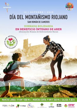La localidad riojana de San Román de Cameros acogerá el próximo 12 de octubre una nueva edición del 'Día del Montañismo Riojano