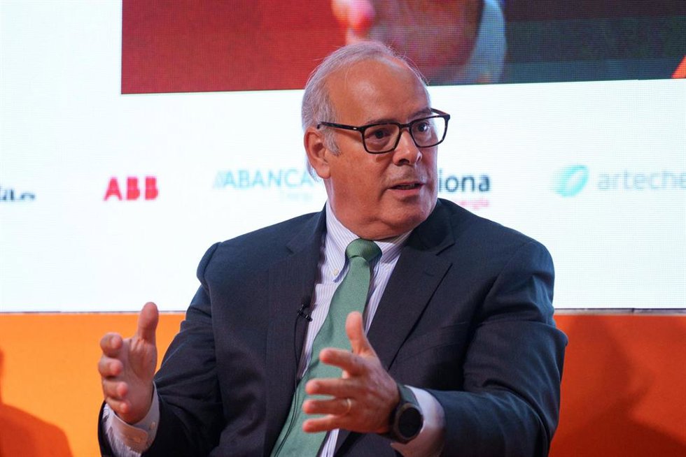 El consejero delegado de Iberdrola, Mario Ruiz-Tagle, durante el  'X Foro Energía: La energía como eje estratégico de la competitividad europea', a 10 de septiembre de 2025, en Madrid (España). El X Foro Energía es un evento anual organizado por elEcono