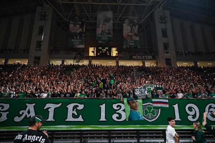 Archivo - Las gradas del Telekom Center, próximo escenario de la Final Four de la Euroliga.