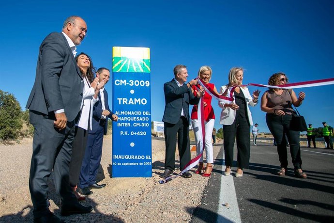 Inauguración de los trabajos de rehabilitación en dos tramos de la CM-3009.