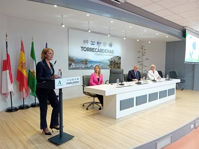 Archivo - La directora gerente del SAS, Valle García