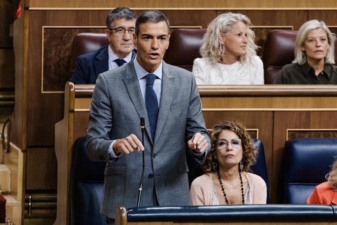 El presidente del Gobierno, Pedro Sánchez