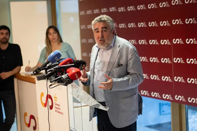 Archivo - El presidente del Consejo Superior de Deportes, José Manuel Rodríguez Uribes. - Alejandro Martínez Vélez - Archivo