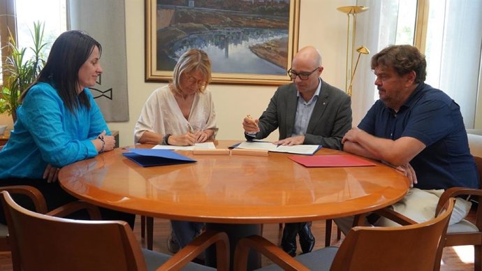 Signatura del conveni 
