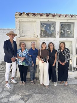 La familia ha inhumado los restos de Frías Martín en el cementerio de Alfarnate