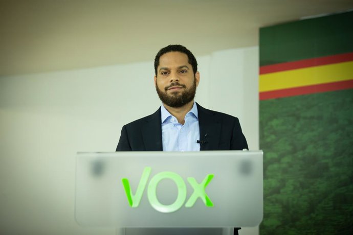 Archivo - El secretari general de Vox i líder del partit a Catalunya, Ignacio Garriga