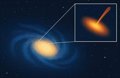 Confirmado un agujero negro extranuclear en una galaxia enana cercana