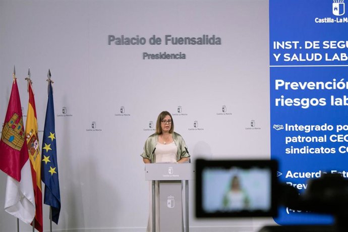 La portavoz regional, Esther Padilla.